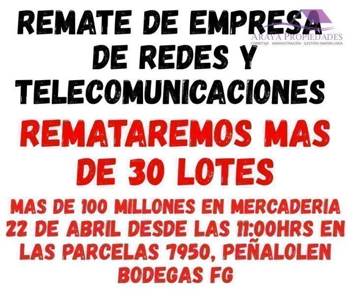REMATE BODEGA ELECTRONICA Y REDES